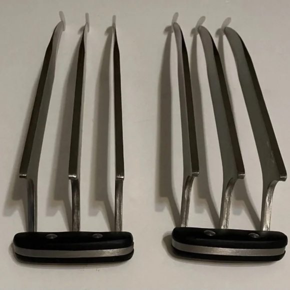 X-MEN WOLVERINE 11" METAL CLAWS SET OF 2 COSPLAY COSTUME PROP XMEN LOGAN REPLICA - Picture 1 of 3